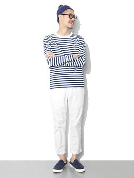 エグチさん（メンズ・175cm）の夏コーディネート