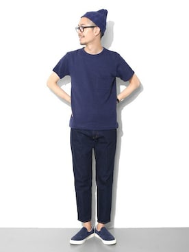 エグチさん(メンズ・175cm)の夏コーディネート