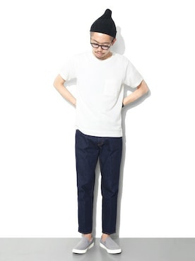 エグチさん(メンズ・175cm)の夏コーディネート