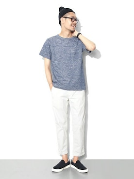 エグチさん（メンズ・175cm）の夏コーディネート