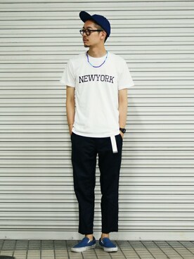 エグチさん（メンズ・175cm）の夏コーディネート