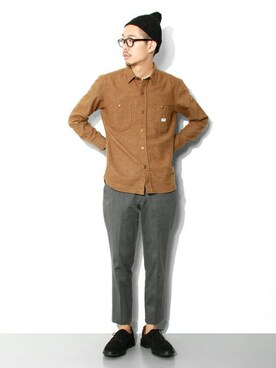 エグチさん（メンズ・175cm）の秋コーディネート