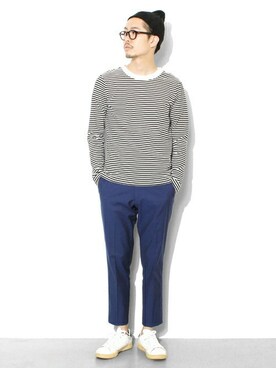 エグチさん（メンズ・175cm）の秋コーディネート