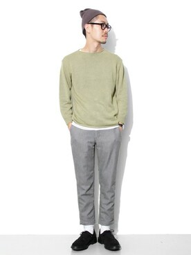 エグチさん(メンズ・175cm)の秋コーディネート