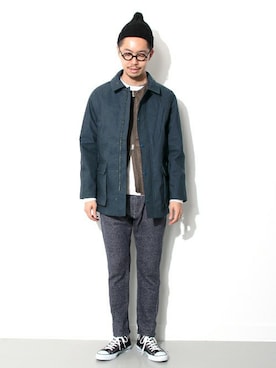 エグチさん（メンズ・175cm）の冬コーディネート