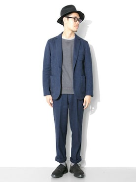 エグチさん（メンズ・175cm）の秋コーディネート