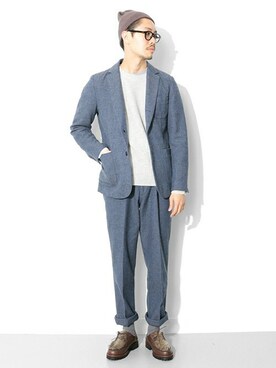 エグチさん（メンズ・175cm）の秋コーディネート