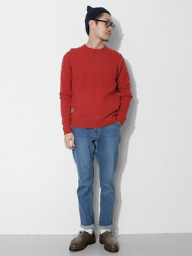 エグチさん（メンズ・175cm）の冬コーディネート