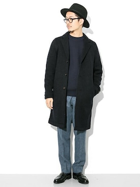 エグチさん(メンズ・175cm)の冬コーディネート