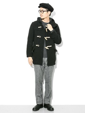 エグチさん(メンズ・175cm)の冬コーディネート