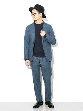 エグチさん(メンズ・175cm)の冬コーディネート