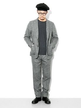 エグチさん(メンズ・175cm)の冬コーディネート