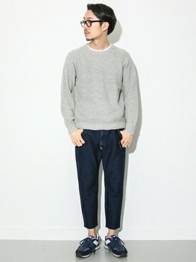 エグチさん(メンズ・175cm)の春コーディネート