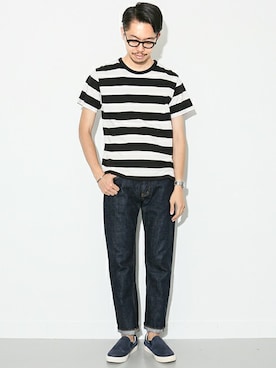 エグチさん（メンズ・175cm）の夏コーディネート