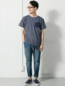 エグチさん（メンズ・175cm）の夏コーディネート