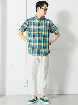 エグチさん(メンズ・175cm)の夏コーディネート