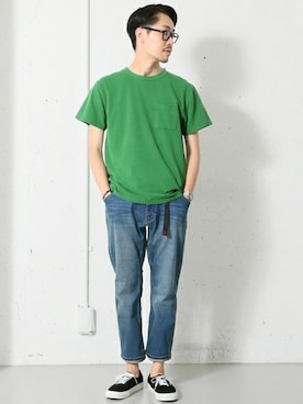 エグチさん（メンズ・175cm）の夏コーディネート