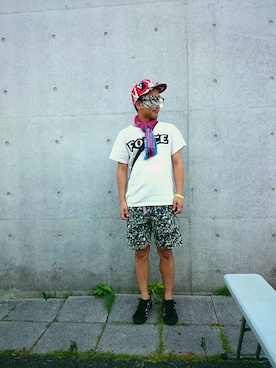 ハシタケさん（メンズ・171cm）の夏コーディネート