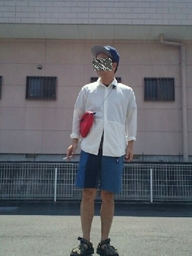 「SHAKA」｜ハシタケさん（メンズ・171cm・30代）の夏コーディネート