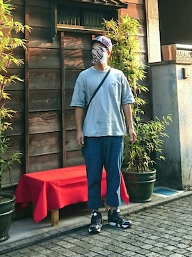 ハシタケさん（メンズ・171cm）の夏コーディネート