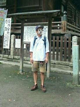 ハシタケさん（メンズ・171cm）の夏コーディネート