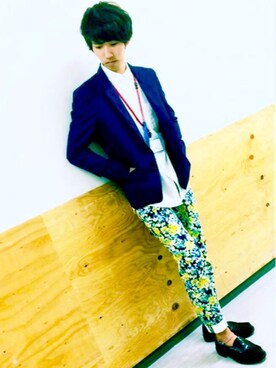 Mさん（メンズ・175cm）の夏コーディネート