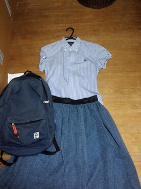 aoさん（レディース・158cm）の夏コーディネート