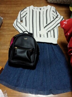 aoさん（レディース・158cm）の春コーディネート