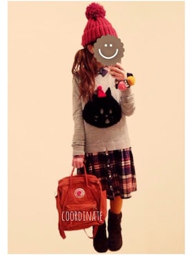 「カンケンBAG」｜ぷぷこ   ༘*﻿さん（レディース・152cm）の春コーディネート