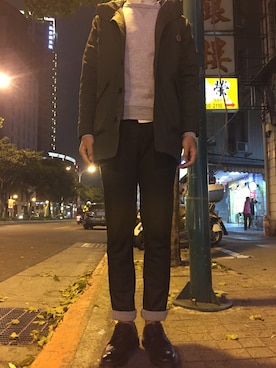 「ALDO（アルド）のアイテム（その他）」を使った、apparel.husさん（メンズ・183cm）の春コーディネート