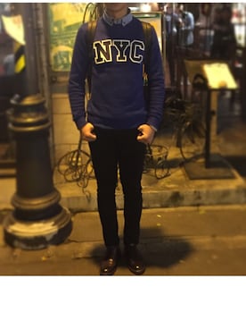 「ALDO（アルド）のアイテム（その他）」を使った、apparel.husさん（メンズ・181cm）の春コーディネート