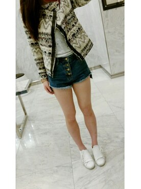 「IRO（イロ）のアイテム」を使った、breathreat720さん（レディース・160cm）の秋コーディネート