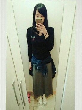 marinaさん（レディース・171cm）の春コーディネート