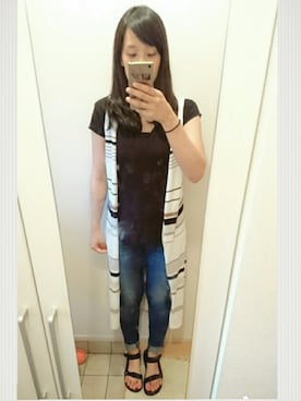 marinaさん（レディース・171cm）の夏コーディネート