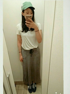 marinaさん（レディース・171cm）の夏コーディネート