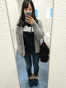 marinaさん（レディース・171cm）の冬コーディネート