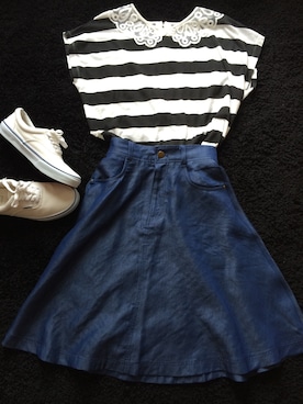 あかねさん（レディース・172cm）の夏コーディネート