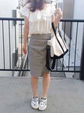 yanさん（レディース・157cm）の夏コーディネート