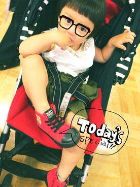 kikoさん(キッズ・90cm)の夏コーディネート