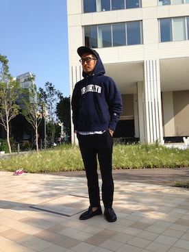 佐藤嘉紀さん（メンズ・174cm）の秋コーディネート