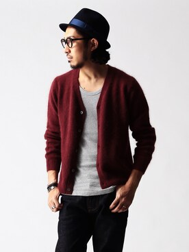 佐藤嘉紀さん（メンズ・174cm）の秋コーディネート