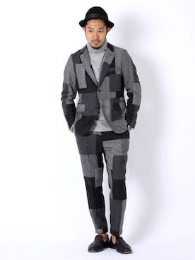 佐藤嘉紀さん(メンズ・174cm)の秋コーディネート