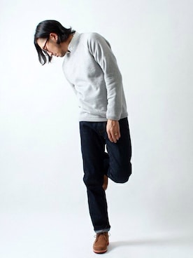 佐藤嘉紀さん(メンズ・174cm)の秋コーディネート