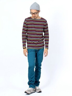 佐藤嘉紀さん（メンズ・174cm）の冬コーディネート