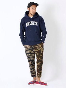 佐藤嘉紀さん(メンズ・174cm)の冬コーディネート