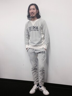 佐藤嘉紀さん(メンズ・174cm)の冬コーディネート