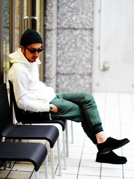 佐藤嘉紀さん(メンズ・174cm)の春コーディネート