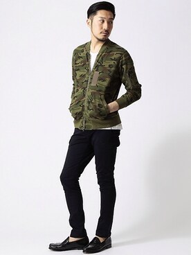 佐藤嘉紀さん（メンズ・174cm）の春コーディネート