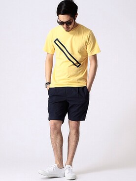 佐藤嘉紀さん（メンズ・174cm）の春コーディネート