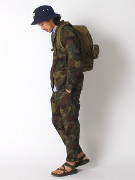 佐藤嘉紀さん（メンズ・174cm）の春コーディネート